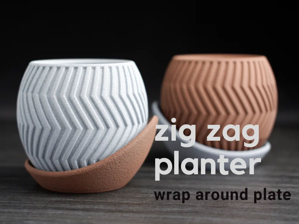 Vasi zig zag