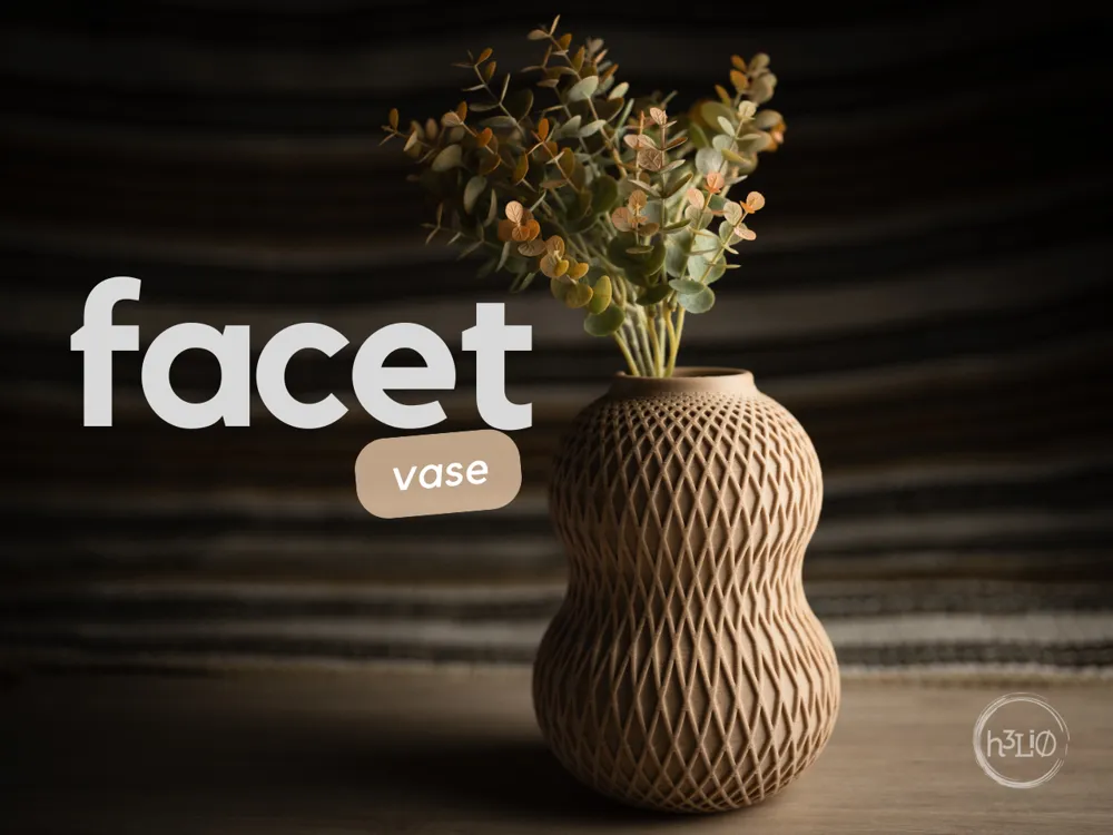Lov3d Helio Facet vaso