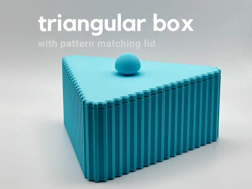 Lov3d Triangular box