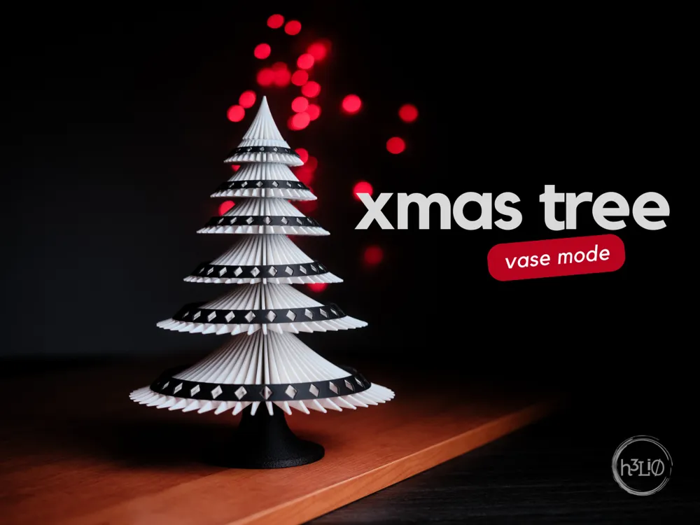 Lov3d vaso albero natale