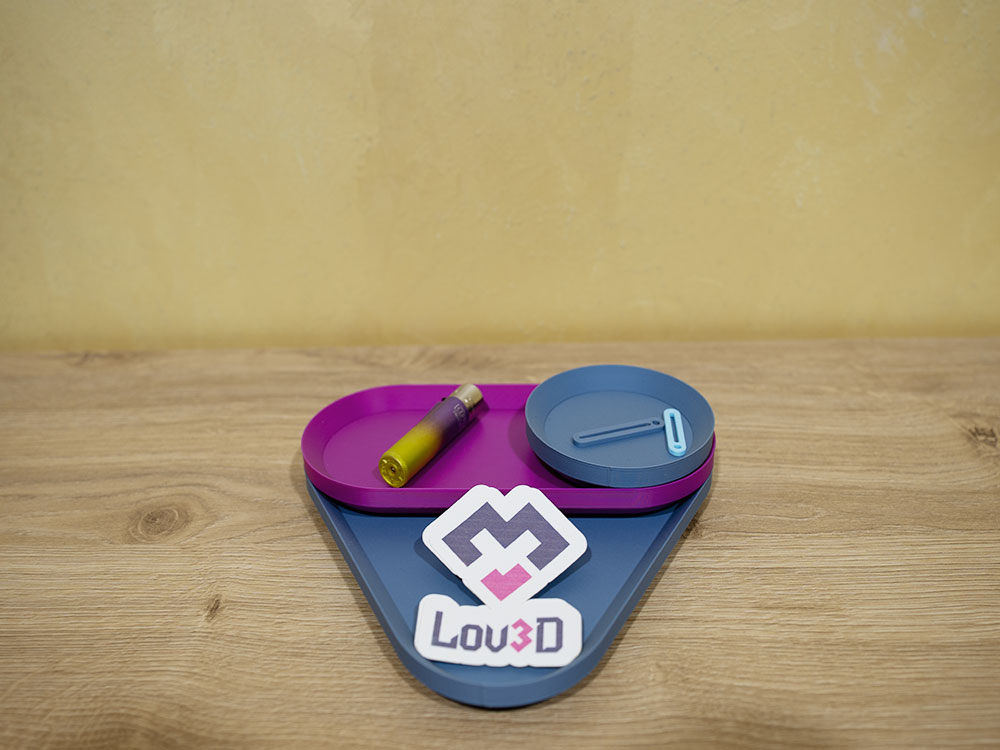 Lov3d vassoi impilabili