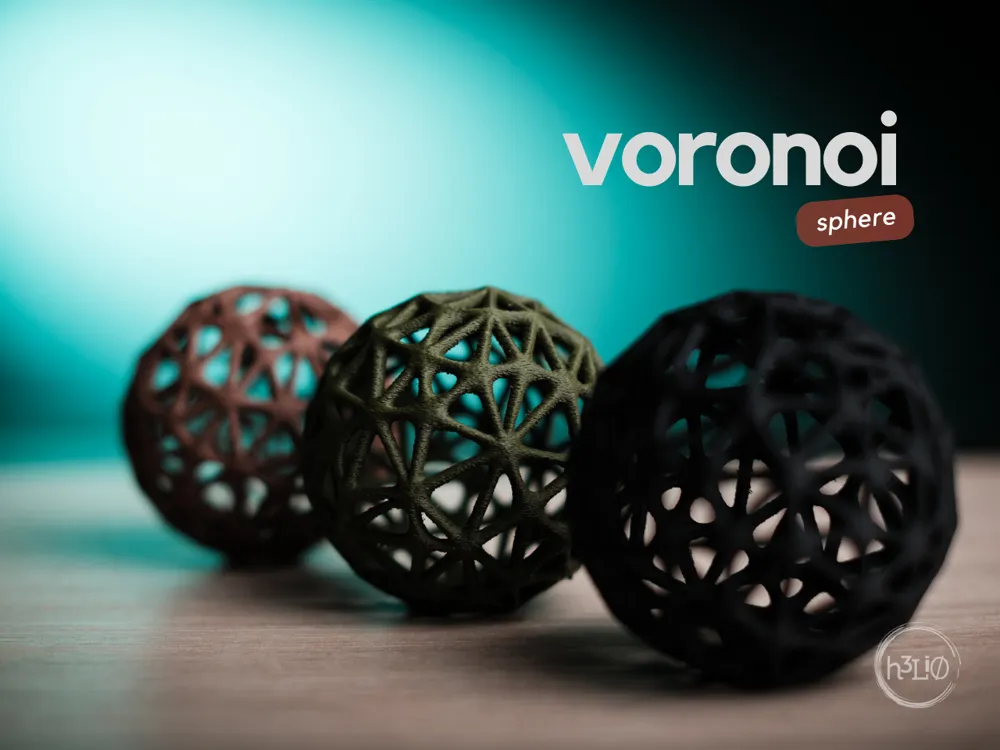 Lov3d voronoi sfera decorativa